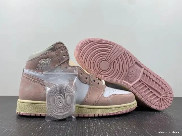Rep Retro (Women's) Air FD2596-600 High OG Washed Jordan 1 Pink 0501